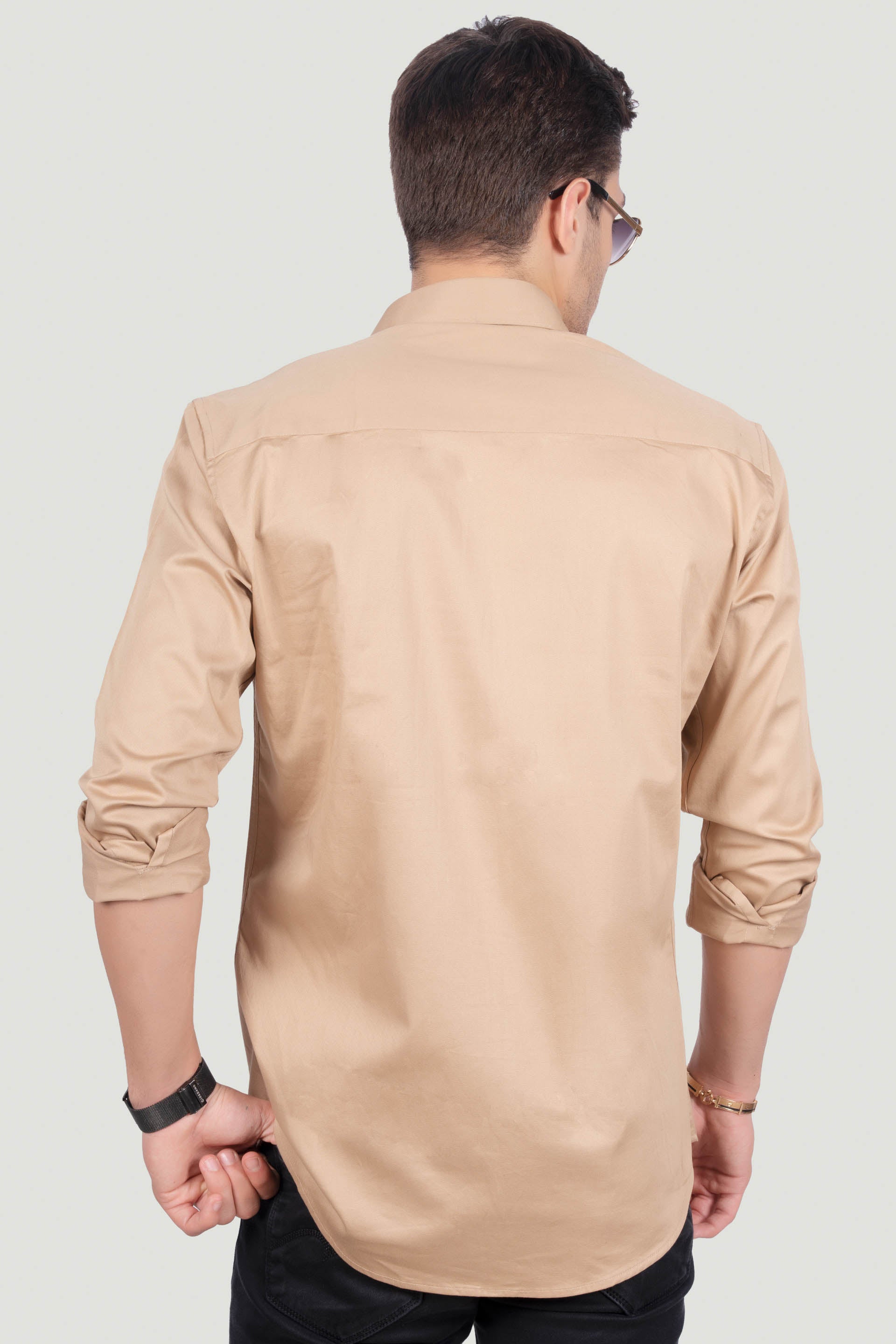 trendy-nicholas-beige-solid-shirt