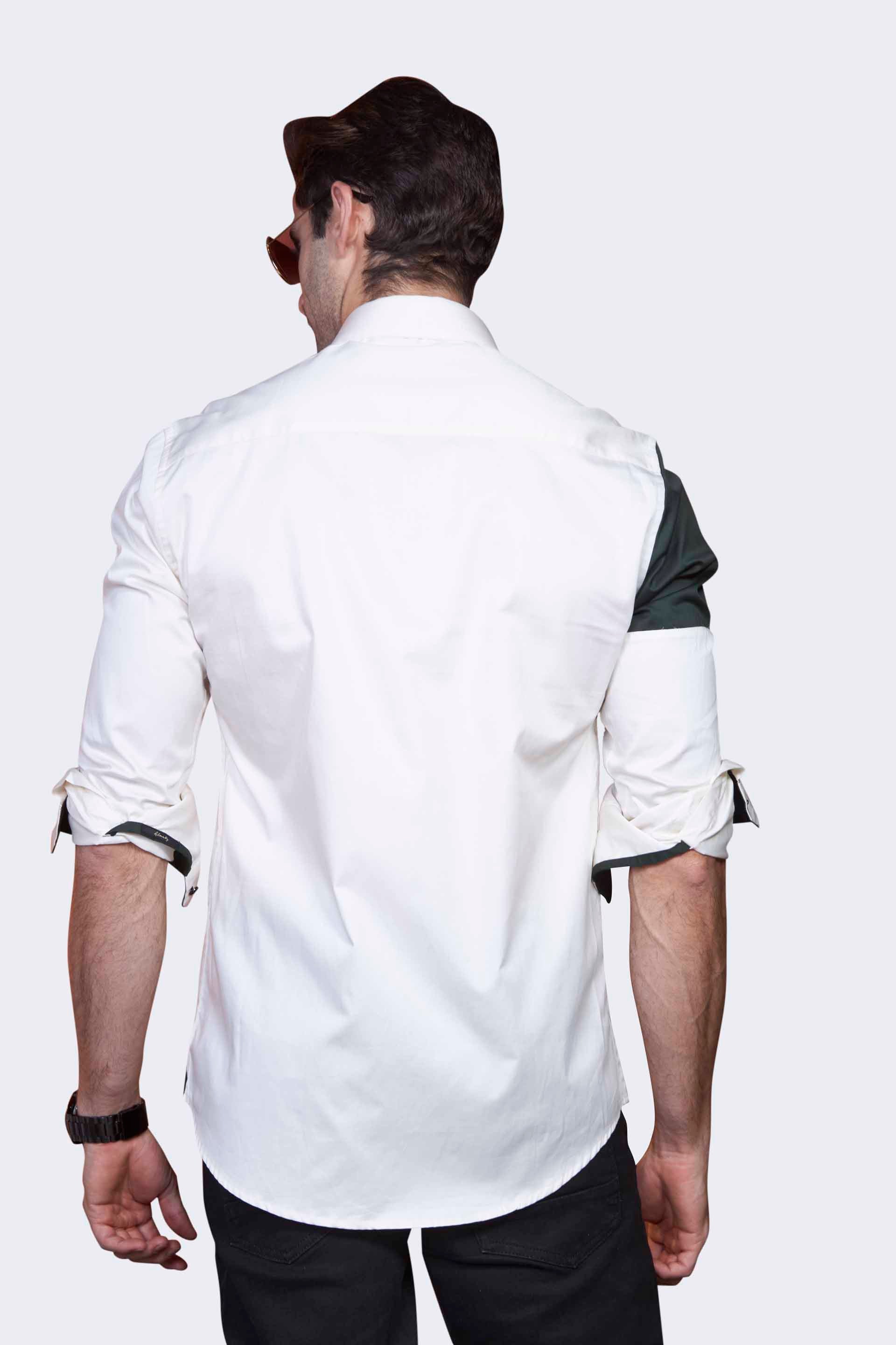 upscale-olive-and-cream-horizon-party-wear-shirt