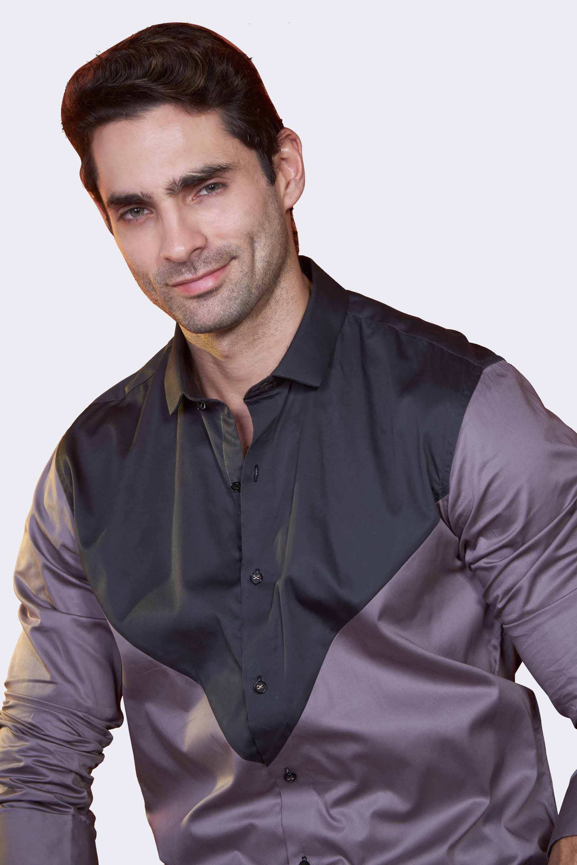 upscale-vortex-gray-v-style-party-wear-shirt