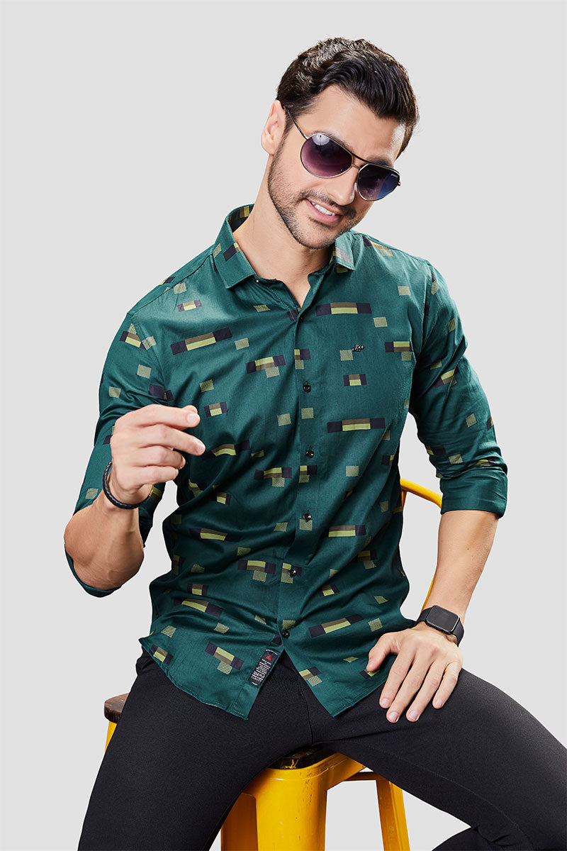 vibrant-aubrey-green-abstract-printed-shirt