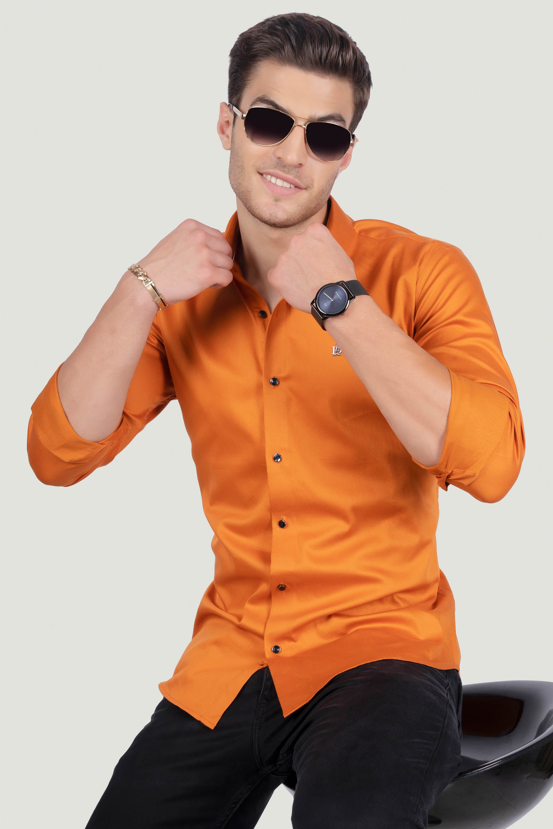 FIORENZO DARK ORANGE SOLID