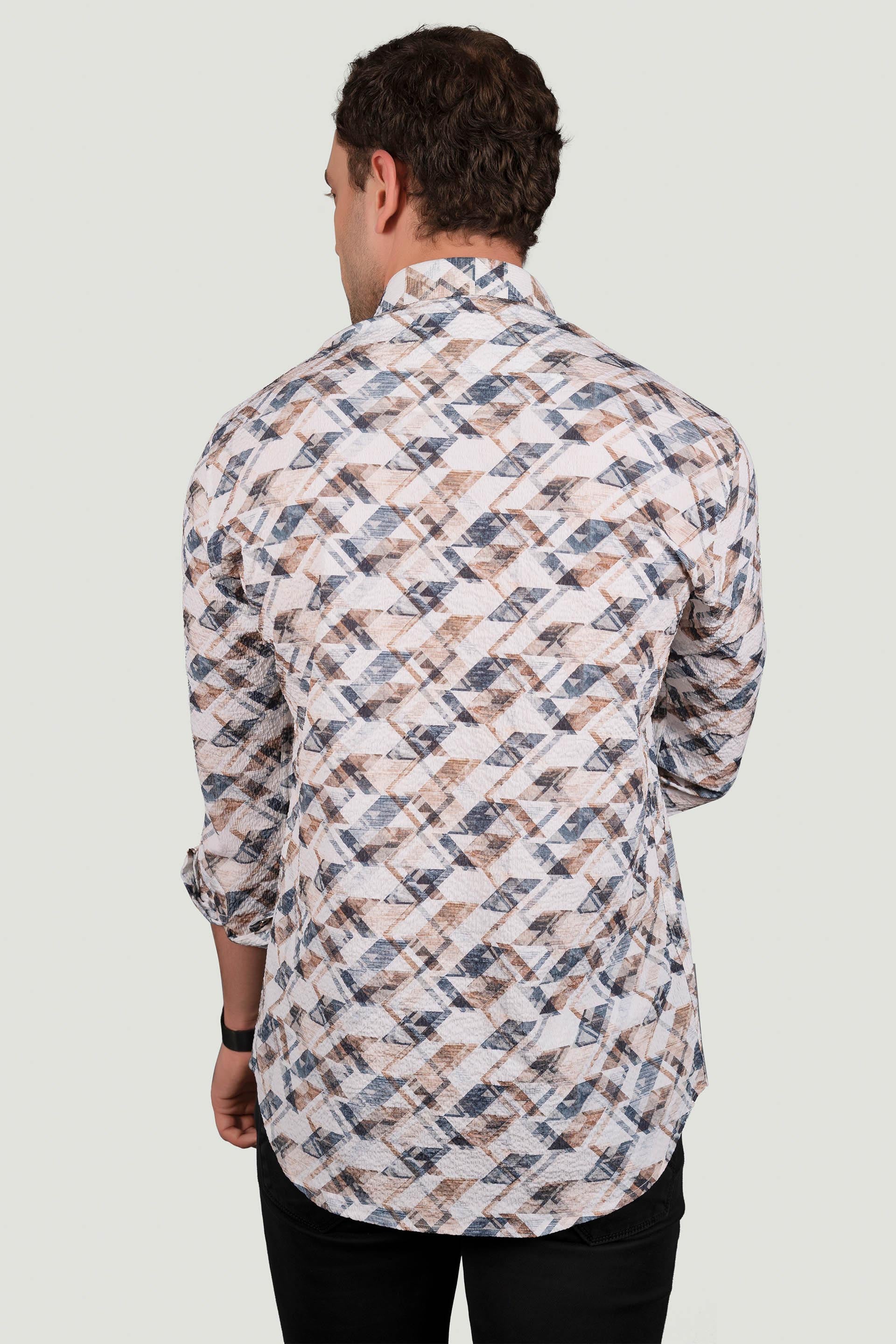 KEITH CREAM  GEOMETRIC PRINT