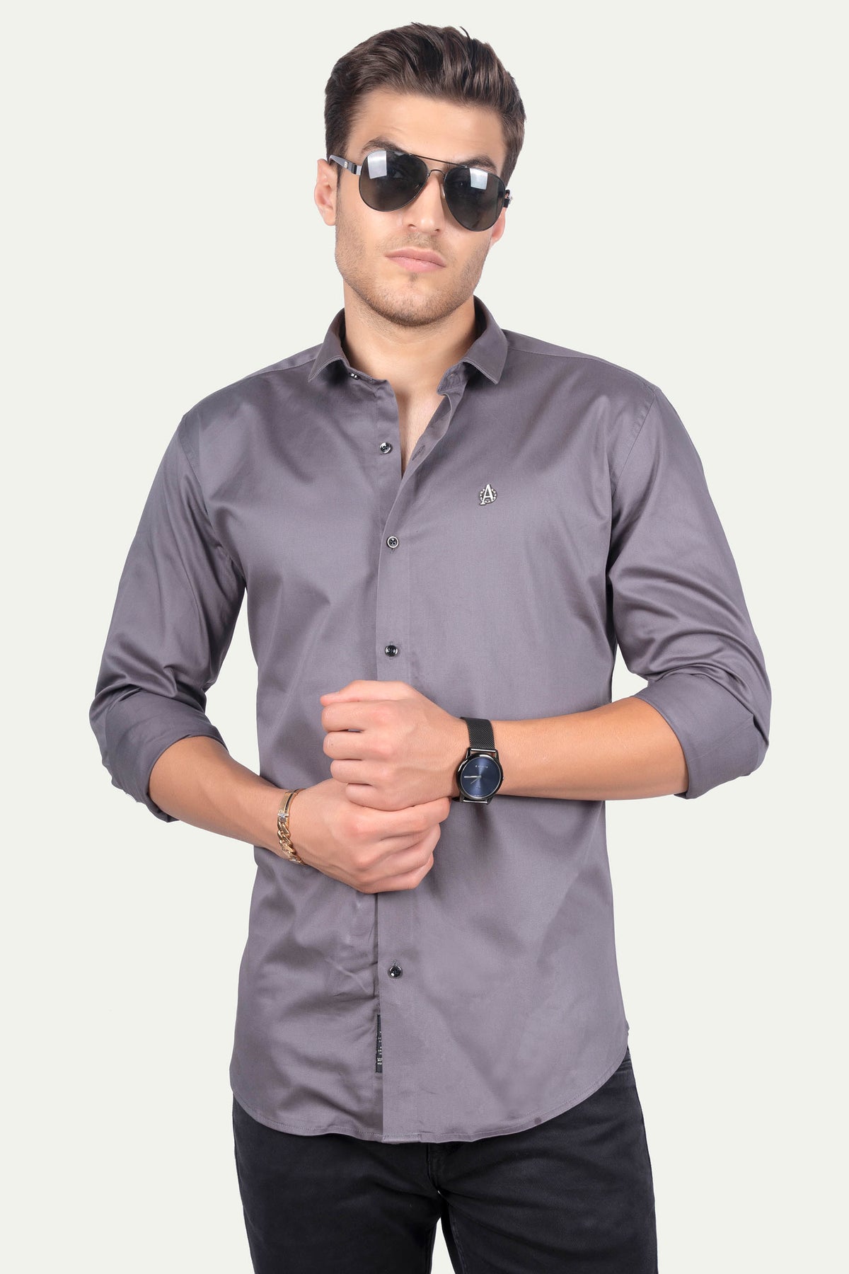 PACIFICO DARK GREY SOLID