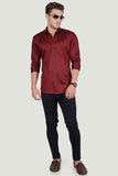 GAIO MAROON SOLID