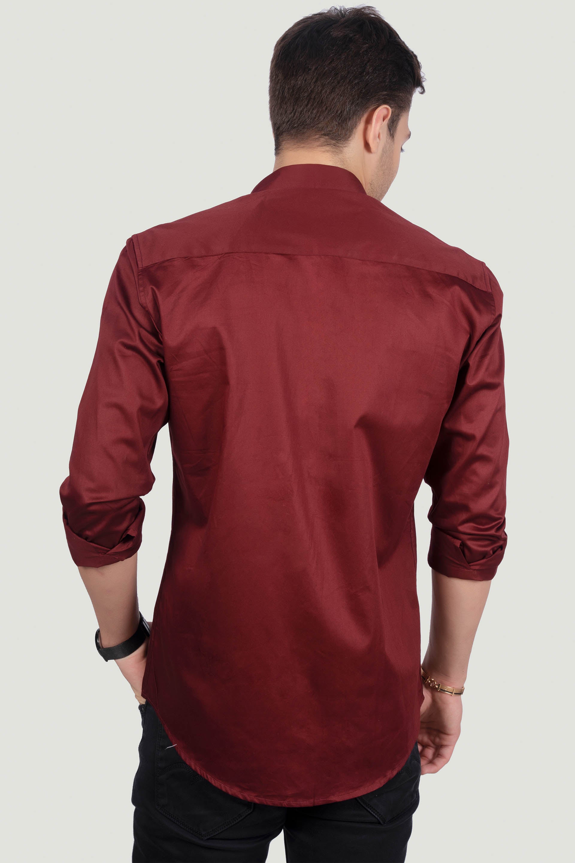 GAIO MAROON SOLID